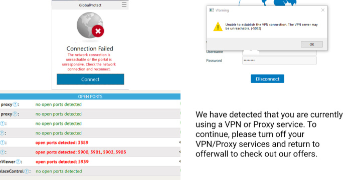 Common VPN Connection Error Messages and How to Troubleshoot Them Common VPN Connection Error Messages and How to Troubleshoot Them